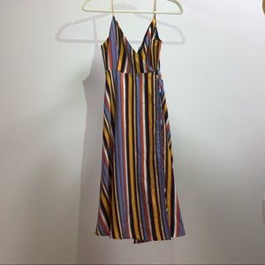 Colorful Flowy Midi Dress